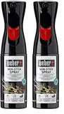 Weber Non-Stick Spray 200ml, Antifhaftspray für Grillrost, Nebelspray mit großem Sprühbereich, 100% auf natürlichen Inhaltsstoffen, zum Einfetten des Grillrostes (17685) (Packung mit 2)
