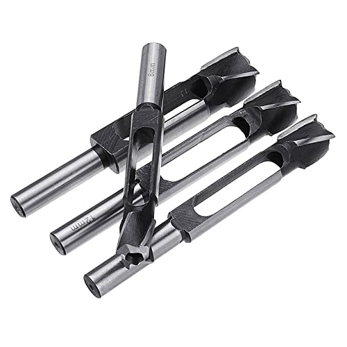 Dübelschneider, Zapfenbohrer Bi, Holzstopfen-Lochschneider, Zapfendübel und Dübelbohrer, Holzbearbeitungsschneider, konischer Dichtungsstopfenschneider, 13 mm Schaft für Möbelherstellung