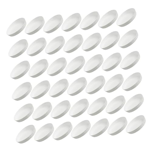 100St Pappbecher Deckel einweggeschirr gesteckt Getränkebecherdeckel heißer Tassendeckel Deckel für Teetassen Glasabdeckung Trinkglas Tassenabdeckungen Tassen abdecken Papier Weiß FRCOLOR