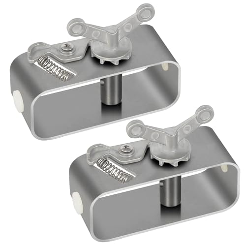 Spannschloss für Seil Poolabdeckung, 2 Stück Upgrade Spannverschluss Seil Aluminiumlegierung Seilspanner, Spanner Drahtseil für Winter Pool Poolplanen Befestigung Poolabdeckung Winter Zubehör