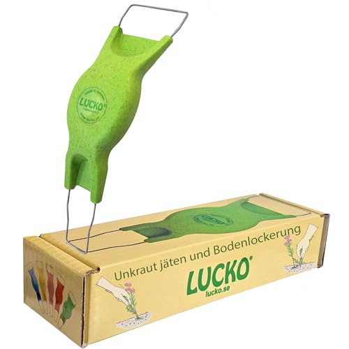 LUCKO Jätefaust Gartenwerkzeug Unkraut Entferner Gerät Gartenzubehör Garten Gadgets Hochbeet Zubehör Unkrautstecher Gartenkralle Gartenhelfer