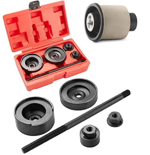 DR TOOLS Hinterachsbuchsen Silentlager Einpresswerkzeug AUSDRÜCKER GUMMILAGER Einbausatz für VW Golf IV mk4 für Bora Polo mk4 für Audi A3 für Skoda Fabia I II III Octavia