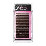 Individuelle Augenbrauen-Extensions, 0,1 mm Stärke, gemischte Länge, 5 mm - 8 mm, Schwarz