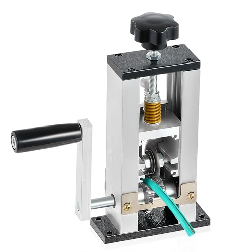 CREWORKS Kabelabisoliermaschine Manuell Kabelschälmaschine 1,5-25mm Bohrbetriebene Abisoliermaschine mit Verstellbarem Zufuhrloch Abisolierwerkzeug Abisoliergerät Kupferdraht-Recycling