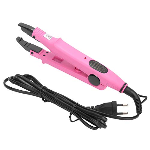 ANKROYU Heiz-Haarverlängerungseisen, Professionelles Haarverlängerungseisen, Salon-Haarverbinder, Haushalts-Haarverbinder-Styling-Werkzeug, Geeignet Für Alle Haarverlängerungssysteme 110–240 V(EU)