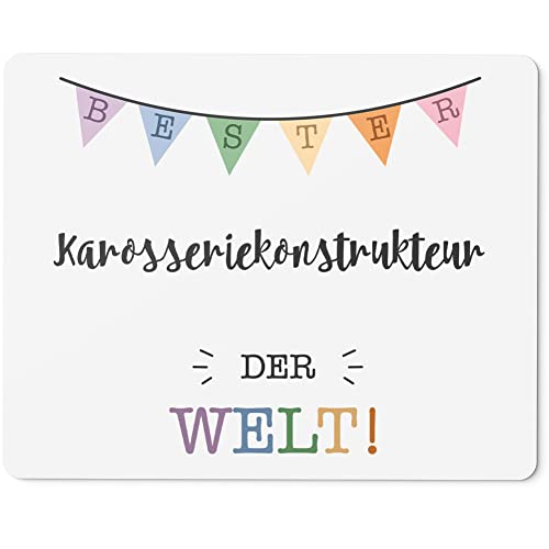 JUNIWORDS Mauspad Mousepad, Bester Karosseriekonstrukteur der Welt (5705521)