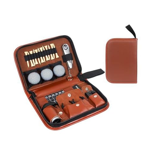Golf-Aufbewahrungstasche zum Organisieren Tragbar Golfball-Gürteltasche Robuste Langlebig Multifunktionell Golf Tools Zubehör Aufbewahrungskoffer
