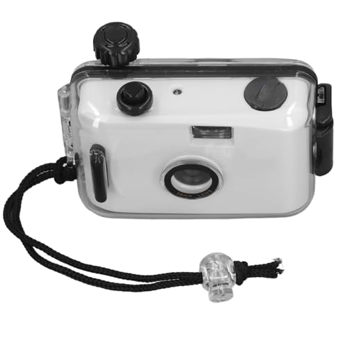 35 mm Filmkamera, Wiederverwendbare Filmkamera mit Wasserdichtem Gehäuse, Point and Shoot Filmkameras mit 1/100s F/9 28 mm Objektiv, 35 mm Kamera Zum Schnorcheln und Schwimmen
