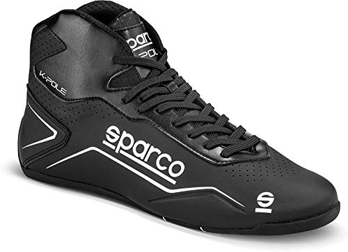 Sparco Unisex S00126947nrnr Kart Boots, Schwarz, Taglia 47 EU