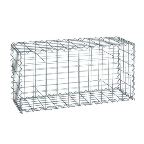 Gabione 100x50x30 cm Steingabionen Steinkorb Gabionenwand Drahtkorb Säule Säulen