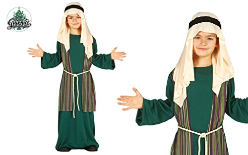 GUIRMA Grün Arabisch Kostüm Schäfer jüdisches Kind Krippe Leben