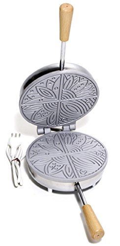 CBE Haushaltsgeräte 8030100 CR Ferratelle Keksdose rund, 600 Watt, Chrom