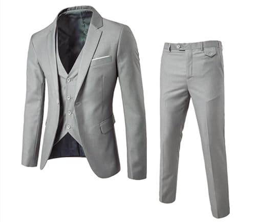 Generisch Kinder Anzug Set Jungen Kostüm 2-teilig Klassisch Slim Fit Hochzeitsanzug Tuxedo Jacke Hose Weste Mode Jungen Kinder Kleidung Set Jacke Hochzeit Festlich Anzüge Geburtstagsparty