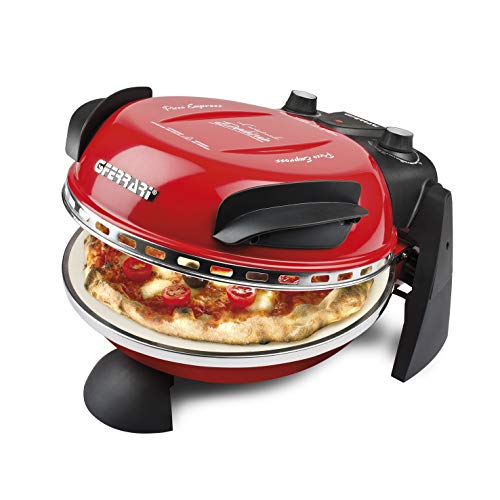 G3 Ferrari G10006 Pizza Äußern Vergnügen, Ofen Pizza, 1200 W, 400°C, Rot