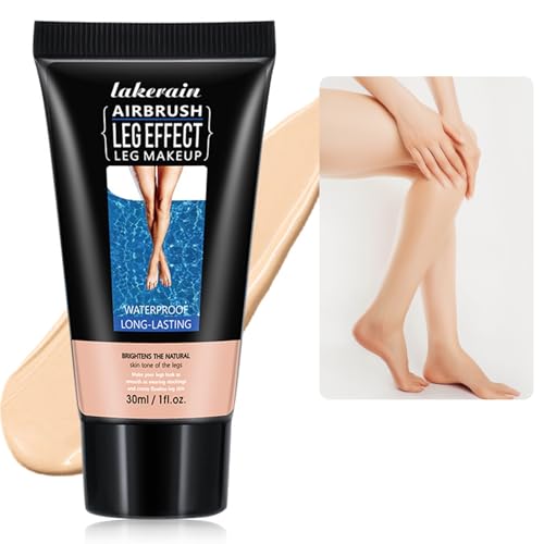 Bein Make Up Wasserfest - Lang Anhaltend Camouflage Make Up Concealer Für Leg - Krampfadern, Verunstaltungen & Besenreiser Abdecken - Tattoo Creme Wasserfestes Make Up Für Bein
