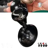 Car Joystick Starter,Car One-Button Start Rocker,Push Start Button Joystick,Car Push to Start Button Rocker,Car Engine Start Stop Button Joystick (Black)