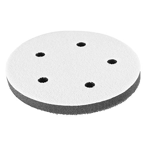 Weiches Puffer-Schwamm-Schnittstellenkissen mit 125 Mm Durchmesser für Schleifpads (5 Zoll 5 Löcher)