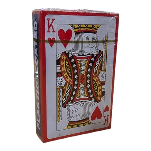 PARENCE.- Spiel mit 54 klassischen Karten - 52 traditionelle Karten und 2 Joker - alle Altersgruppen, alle Erfahrungsstufen