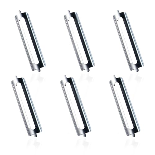 BFUZXY Sparschäler Tupper,Flachkopf Schäler 5.6 cm,Kartoffelschäler und Gurkenschäler,Hochwertiger für Tupperware Schäler,Ideal für Gemüse und Obst,Ersatzklingen für Spargelschäler von Tupperware