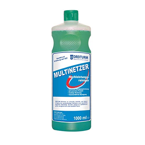 Dreiturm Multinetzer Hochleistungsreiniger Unterhaltsreiniger pH-neutraler Reiniger 1 L