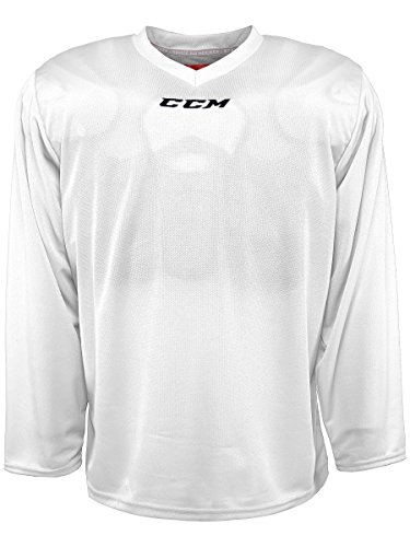 CCM Trainingstrikot 5000 Jersey SR, Weiss, M