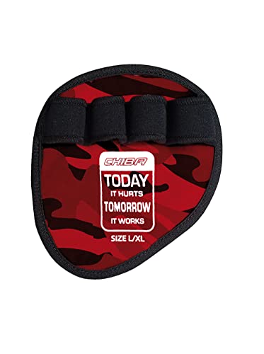 Chiba Erwachsene Grippad Motivation, rot/schwarz, L/XL, 40186