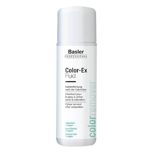 Basler Color-Ex Fluid Flasche 200 ml | Farbentferner Haarfarbe | Color Remover für die Haut