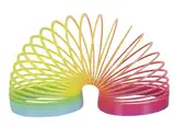 Magic Spring, Basic 6cm, in Regenbogenfarben, 6x7,5cm, ab 3 Jahren