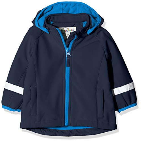 Playshoes Unisex Kinder Softshell-jacke Outdoor-Mantel, Marine, 92 EU