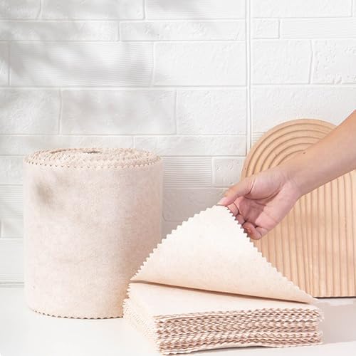 Natur Loofah Faser Küchenlappen,loofah dishcloth Wiederverwendbares Allzwecktuch Mikrofaser,bambustücher zum putzen,luffaschwämme Putzlappen für Küche und Fensterreinigung(7.87X7.87inch)