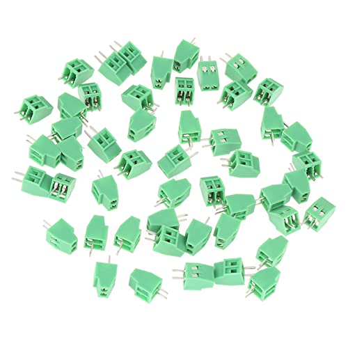 Universeller PCB -Klemme Blockanschluss, 2 Pin 2,54 Mm Tonhöhe, Großartige Brandschutzleistung, Sicher zu Bedienend, Leicht zu Schweißen, Stabil und Zuverlässig, 50 Prozent