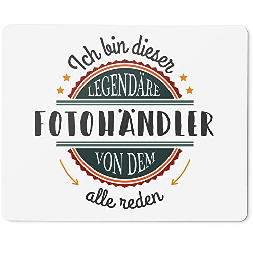 JUNIWORDS Mauspad Mousepad, Ich Bin Dieser legendäre Fotohändler, von dem alle reden (5048893)