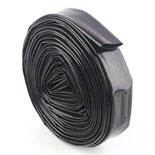 FBANULPEX Drip Tape Bewässerungsschläuche，Flache Rohre Mikro-Bewässerungssystem Streamline Soaker Hose(Space 100mm,5meters (16.4ft))