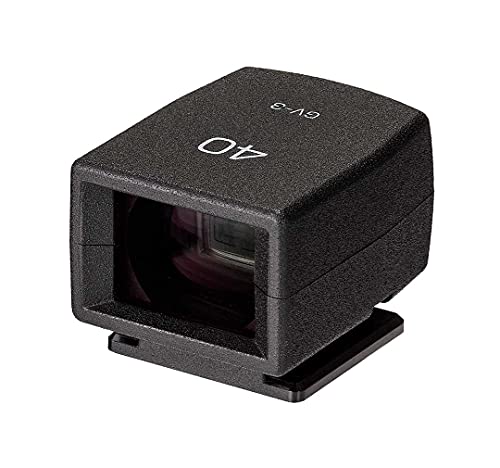 Ricoh Externer Mini-Sucher GV-3 Kompatible Modelle: Ricoh GR IIIx Optischer Sucher mit 40 mm Bildwinkel, der auf dem Blitzschuh befestigt Wird Sichtfeld ca. 85% 37828