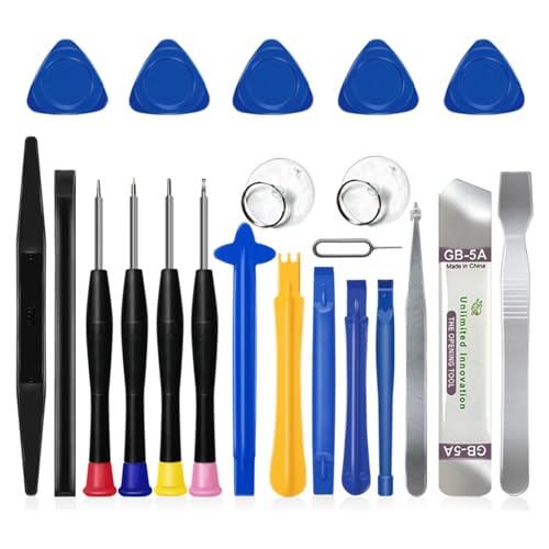 DTD 22 in 1 Handy Reparatur Werkzeug Set, Präzisions Schraubendrehe Handy Öffnungs Reparatur Werkzeug für Smartphone,Tablets, Uhren, Brillen