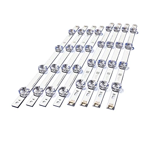 HASGTFM LED Streifen fit for. LG 42LB5800 42LB5700 42LF5610 42LF580V LC420Due Passt for Fair Panel DRT 3.0 42 A/B Typ 691. 6L-1709B 6916L-1710B