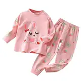 Kinder Unterwäsche Set Baumwolle Baby Baumwolle Warme Jungen Mädchen Langarm Pyjamas Homewear Bademantel Baby 74
