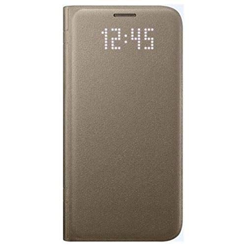 Samsung LED View Cover Hülle EF-NG930 für Galaxy S7, gold