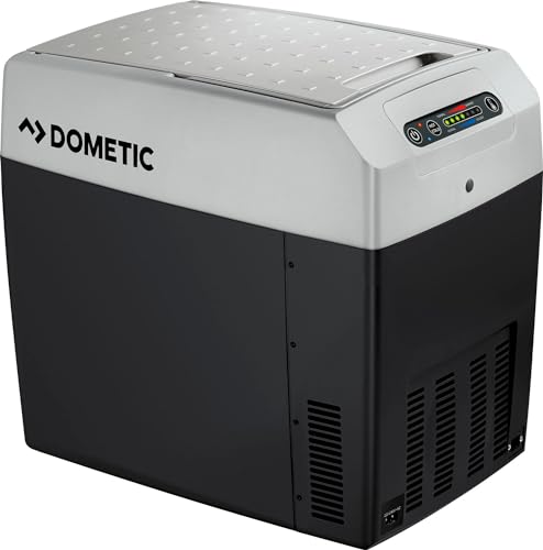 DOMETIC Tropicool TCX 21 - tragbare elektrische Kühlbox, 20 Liter, 12/24 V und 230 V für Auto, LKW, Boot, Reisemobil und Steckdose