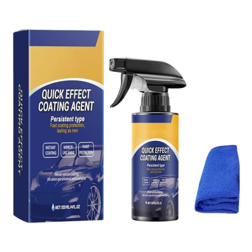 Advanced Car Quick-Acting Coating Agent Spray, 3-in-1-Hochschutz-Schnellbeschichtungsspray, Fortschrittliches Auto-Schnellbeschichtungsspray, Multifunktionale ölabweisende Schutzbeschichtung (1)