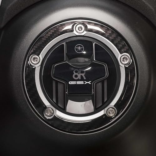 labelbike - 3D Aufkleber Dekoration und Schutz des Motorrad Tankdeckels kompatibel mit Suzuki GSX-8R