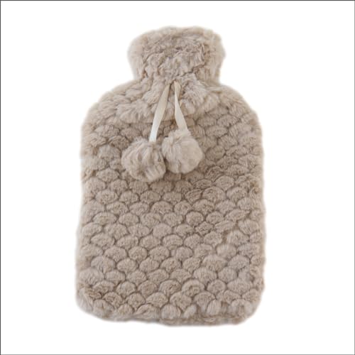 MARBEAUX Heißwasserkanne mit Softcover Beige 2 Liter Kanne