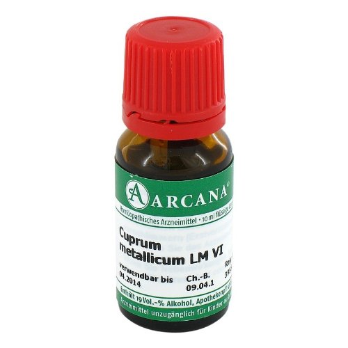 CUPRUM METALLICUM LM 6 Dilution 10 ml