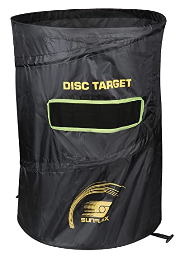 Sunflex DISC Golf Target | Ziel für das Disc Golf Spiel | Zwei Verschiedene Schwierigkeitsstufen praktische Pop-up Funktion