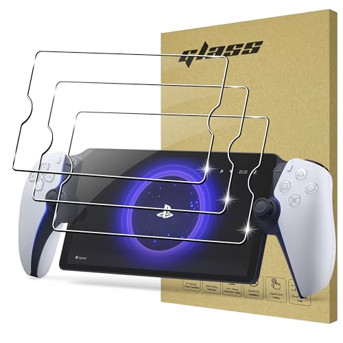 Lemxiee Schutzfolie für PlayStation Portal Panzerglas [3 Stück] HD 9H Härte Displayschutz Folie Displayschutzfolie für PS Portal