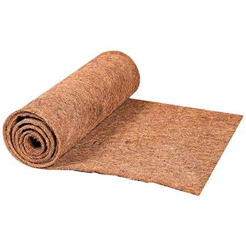 Kokosmatten-Coco-Liner, Coco-Liner-Rolle für Pflanzgefäße | Kokosmatte, Reptilien-Einstreu, Faser-Kokosfaser-Einlagen für , Schlange, Chamäleon, Schildkröte, Bartagamen,