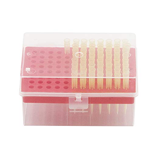 Leere Box für Pipettenspitzen, Fit für 200 µl Pipettenspitze, 96Plätze, PP (Rot)