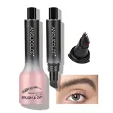 Augenbrauenstift Härchenzeichnung,Microblading Augenbrauenstift Wasserfest Langanhaltenden,3D Eyebrow Pencil,Abgewinkelter Augenbrauen BüRste,Kann Leicht Natürliche Superfein Augenbrauenfarbe(06)