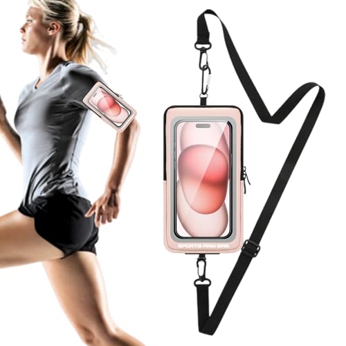 Telefon Armband, Telefonanbieter zum Ausführen | Handy Armband zum Laufen,Tragbarer Aufbewahrungsbeutelträger, Armbänder Reisungszubehör für die meisten Smartphones