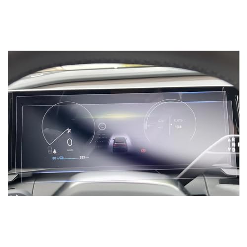 KHUKHU Für Megane Für E-Tech/Für Austral Auto Navigation Instrument Nano Screen Protector Auto Innen Austral 2023 Navigationsdisplay Screen Protector (Size : Instrument film)